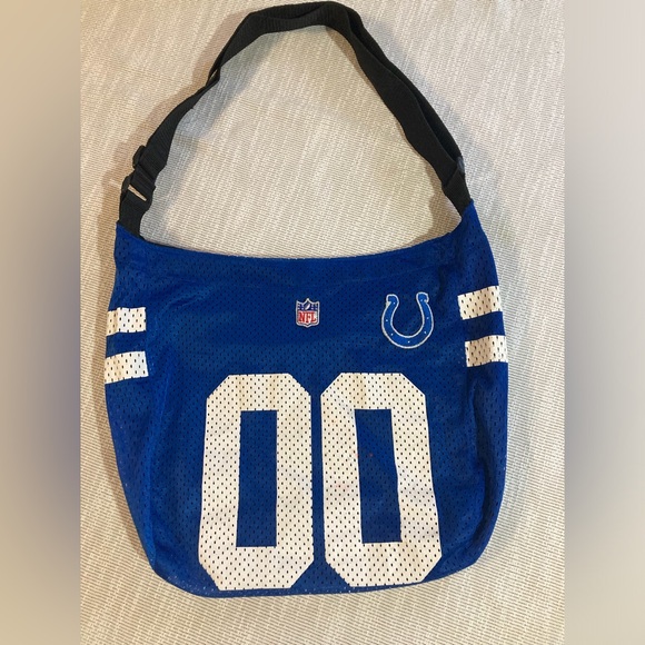 Handbags - Vintage Colts Bag/ Purse. Multiple uses. Jersey look.